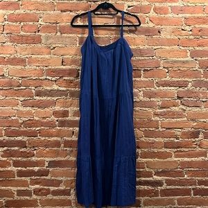 Navy Blue Maxi Dress